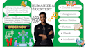 humanize expert academic writer services, technical ai content, self help, ebook
