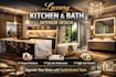 redesign modern luxury interior with realistic 3d render