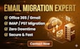 migrate emails to office 365, google workspace or any hosting