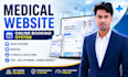 design a medical website with appointment booking