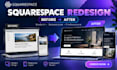 build, design or redesign your squarespace website