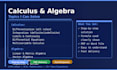 solve calculus and algebra problems step by step