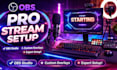 setup or fix obs studio, streamlabs and vmix for twitch, youtube, kick, tiktok