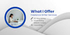 write SEO blog articles and website content for you