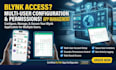 configure your blynk app for multi user access and graph api permissions