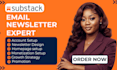 substack setup substack newsletter substack promotion design substack post