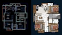 draft residential 2d floor plans, elevations and sections using vectorworks