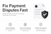 handle payment disputes with structured chargeback response