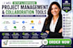 setup zoho sprints trello jira basecamp asana clockify evernote github confluenc