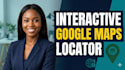 add an interactive google maps store locator in your website