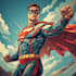 illustrate a superhero pop art portraits