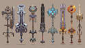 design unique weapons illustrations