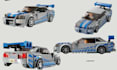 do custom lego model, moc, car, toy with PDF instructions and XML part list