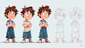 design a cartoon character