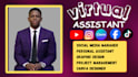 be your social media manager canva designer and executive virtual assistant va