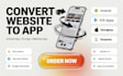 convert website to app, ios app and android app, mobile app development, webview