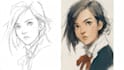 sketch anything or concept into anime style