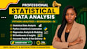 statistical data analysis, python analytics regression, python data analysis