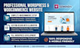 create a modern, fast and fully responsive wordpress website using elementor