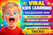 create kids content that make them learning