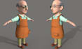 3d character rigging blendshape animate cc4 rig facial rig c4d rig retolopology