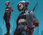 draw you as a cyberpunk style character