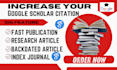 increase citation in google scholar high indexed journal