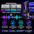 do audio editing, cut, cleanup, enhance, repair your audio