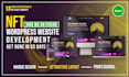 build a professional nft wordpress website for your project