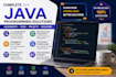 provide java programming, oop, debugging and project support