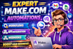 fix make com, made com, setup make com, automation, make com automation, n8n
