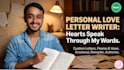 write a letter for your loved one
