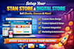 setup stan store digital product stan store marketing digital store payhip