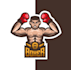 design high quality boxing mascot logo