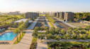 design 3d residential development,housing estate aerial master plan,revit render