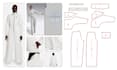 provide a digital sewing pattern, pattern grading, clo3d designs