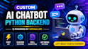 build advanced ai chatbot using gemini API, python backend