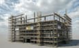 2d drawing 3d scaffolding modelling with load calculation