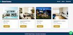 a modern real estate website, dynamic system plus admin