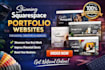 create squarespace portfolio website for digital creativities and agencies
