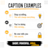 write viral instagram captions with hooks