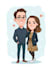 draw your couple caricature