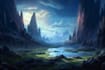 create stunning fantasy landscape