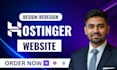 hostinger website design hostinger website redesign hostinger website redesign