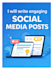 write engaging social media posts and captions