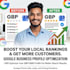 rank your gbp on google maps with local SEO optimization