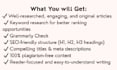 write SEO optimized articles with keyword reseach