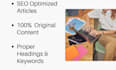 write SEO blog posts, website content, and engaging articles