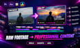 do professional video editing