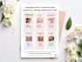 design clean printable guides for your business